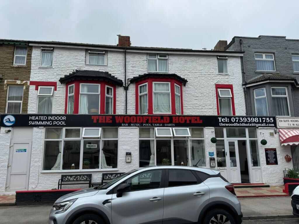 The Woodfield Hotel on Woodfield Rd in Blackpool